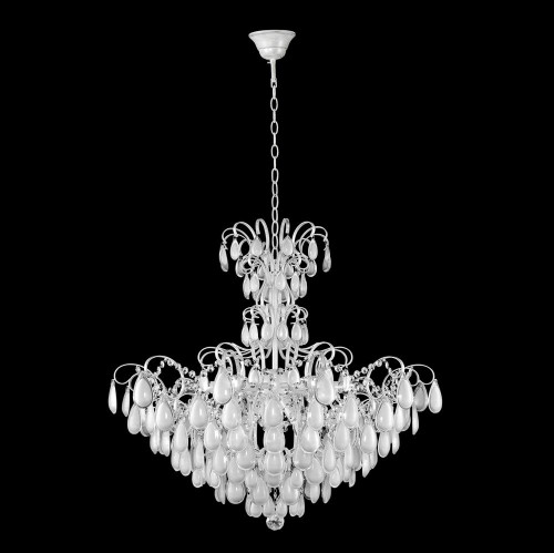 подвесная люстра crystal lux sevilia sp9 silver в Хабаровске