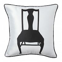 подушка с изображением стула chair white в Хабаровске