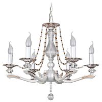 подвесная люстра idlamp eloisa 259/6-whiteplatina в Хабаровске