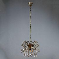 подвесная люстра ambiente alicante 8888/3 cl pb tear drop в Хабаровске