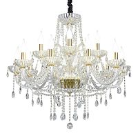 подвесная люстра omnilux bonaita oml-70103-15 золото в Хабаровске