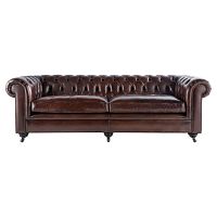 диван chesterfield lounge прямой бордовый в Хабаровске