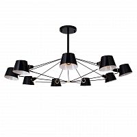 подвесная люстра freya abigail fr5038-cl-09-b черная в Хабаровске