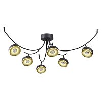 потолочная светодиодная люстра odeon light fineca 3812/42cl в Хабаровске