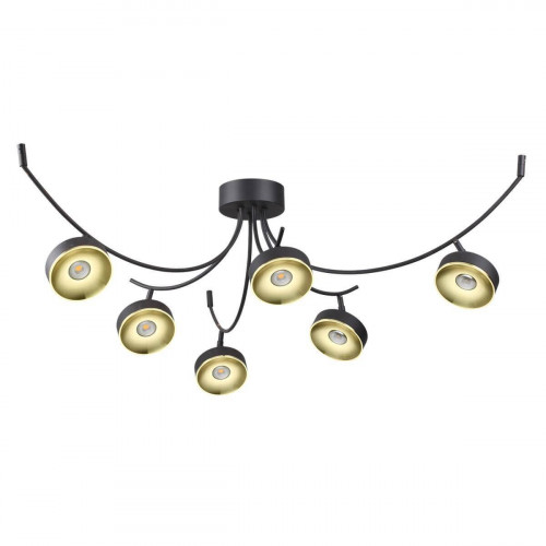 потолочная светодиодная люстра odeon light fineca 3812/42cl в Хабаровске