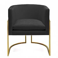 кресло julius chair черное в Хабаровске