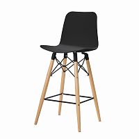 полубарный стул eiffel (eames style) черный в Хабаровске