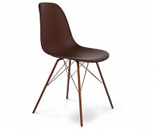 стул dsr коричневый s37 (eames style) в Хабаровске