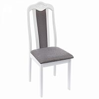 стул деревянный aron soft white / light grey в Хабаровске