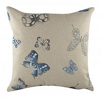 подушка с бабочками blue butterflies в Хабаровске