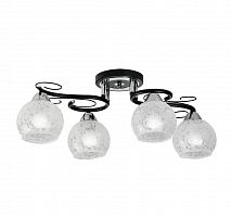 потолочная люстра idlamp carmela 234/4pf-blackchrome в Хабаровске