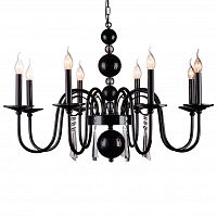 подвесная люстра newport 32208/c black в Хабаровске