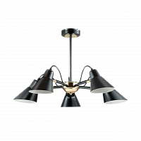 потолочная люстра lumion naomi 3709/5c черная в Хабаровске