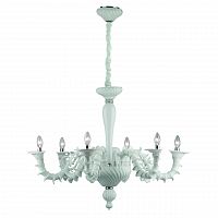 подвесная люстра ideal lux ca rezzonico sp6 bianco в Хабаровске