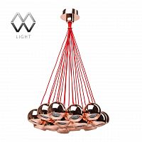 подвесная люстра mw-light котбус 2 492011919 медь в Хабаровске