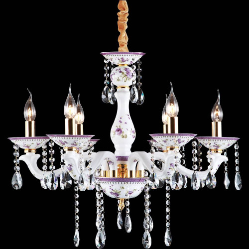 подвесная люстра arte lamp contessa a6613lm-6go в Хабаровске