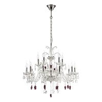подвесная люстра odeon light bocciolo 3946/15 хром в Хабаровске
