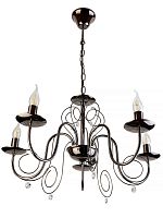 подвесная люстра toplight sylvia tl6040d-05bc в Хабаровске