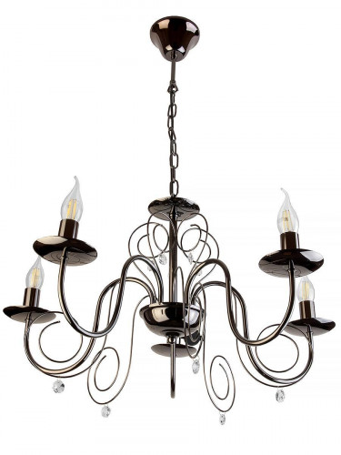подвесная люстра toplight sylvia tl6040d-05bc в Хабаровске