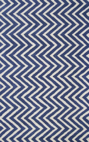 ковер zig zag синий 140х200 в Хабаровске