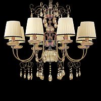 подвесная люстра newport 10508/c бронза в Хабаровске