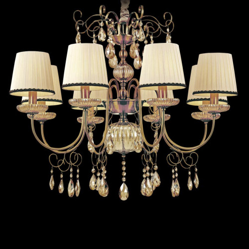 подвесная люстра newport 10508/c бронза в Хабаровске