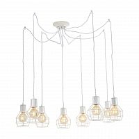 подвесная люстра arte lamp a9182sp-8wh в Хабаровске