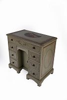 стол mini pedestal desk зеленый с рисунком в Хабаровске