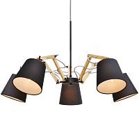 подвесная люстра arte lamp pinoccio a5700lm-5bk в Хабаровске