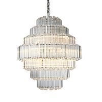 люстра vittoria 12 gold от delight collection прозрачная/золото в Хабаровске