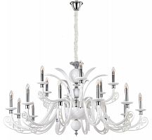 подвесная люстра crystal lux letisia sp12+6 white белая в Хабаровске