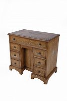стол mini pedestal desk коричневый с рисунком в Хабаровске