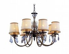 подвесная люстра st luce lacrima sl113.303.08 бежевая в Хабаровске