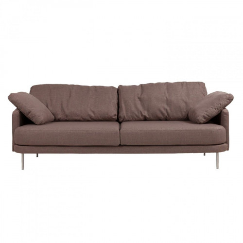 диван camber sofa прямой серо-розовый в Хабаровске