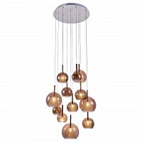дизайнерская подвесная люстра spot light bellezia 1781213 медь в Хабаровске