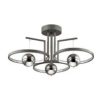 потолочная светодиодная люстра odeon light lond 4031/40cl в Хабаровске