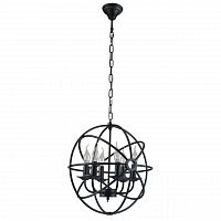 дизайнерская подвесная люстра spot light cage 9500604 черная в Хабаровске