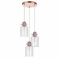 дизайнерская подвесная люстра spot light alessandro 1760333 медь в Хабаровске
