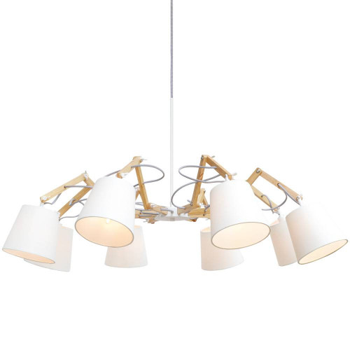 подвесная люстра arte lamp pinoccio a5700lm-8wh в Хабаровске