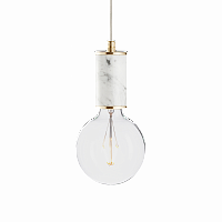 подвесной светильник marmor glans bianco brass в Хабаровске