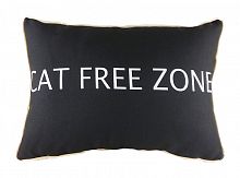 подушка с надписью cat free zone в Хабаровске