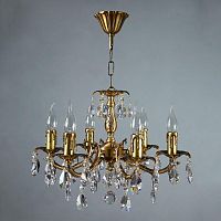 подвесная люстра ambiente benisa 2226/6 ab tear drop в Хабаровске