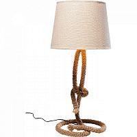лампа настольная rope бежевая в Хабаровске