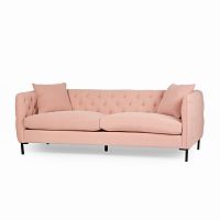 диван masen sofa прямой розовый в Хабаровске