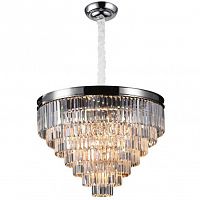 подвесная люстра newport 31118/s nickel в Хабаровске
