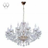 подвесная люстра mw-light каролина 6 367012812 золото в Хабаровске
