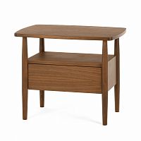 тумбочка прикроватная для спальни dowel коричневая в Хабаровске