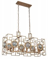 подвесная люстра crystal lux cuento sp8 l900 gold в Хабаровске