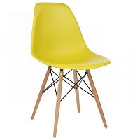 стул деревянный eames pc-015 yellow в Хабаровске