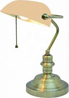 настольная лампа arte lamp banker a2493lt-1ab в Хабаровске